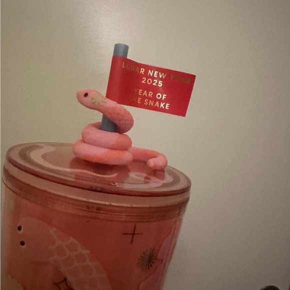 Starbucks Pink and Gold Tumbler - Picture 2 of 4